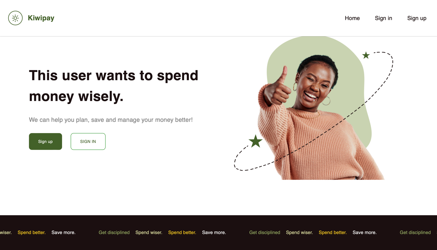 Landing Page