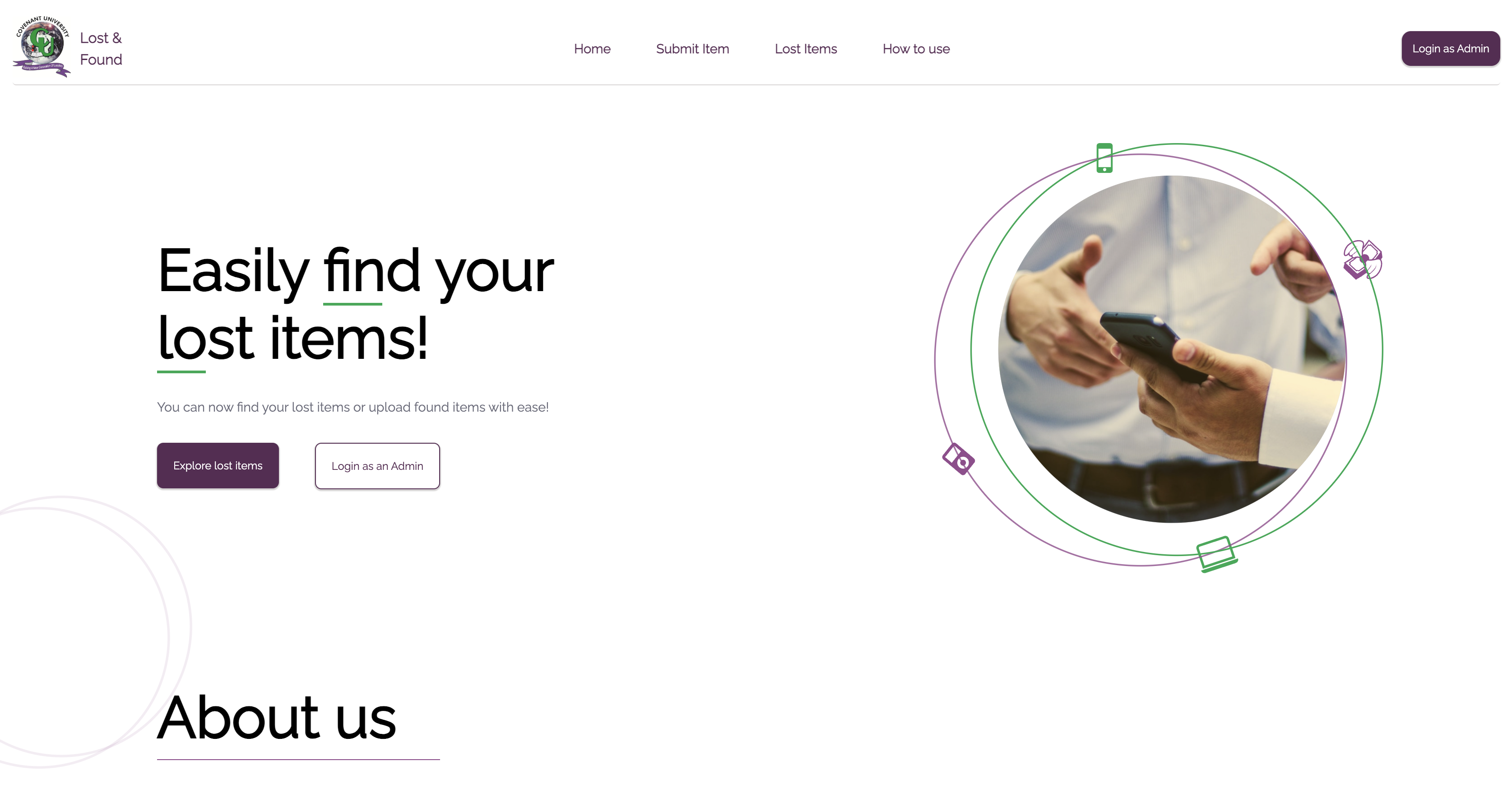 Landing Page